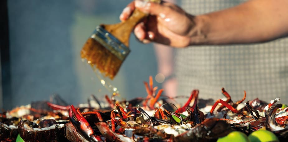 Grillowanie ryb i owoców morza. Czasy grillowania i temperatury wewnętrzne